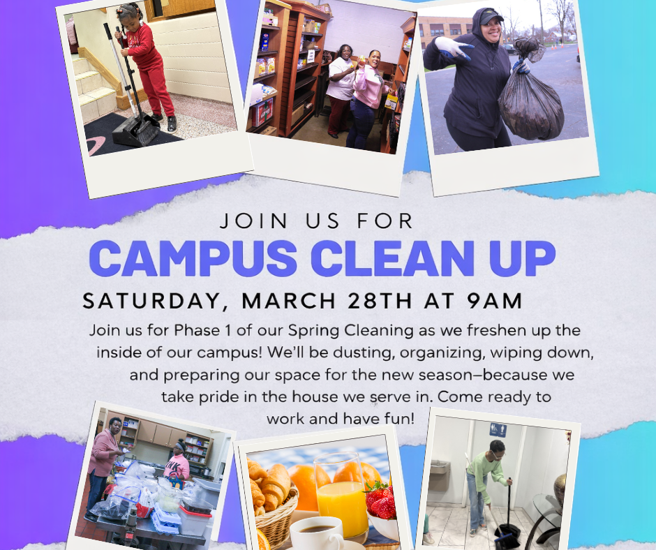 Campus Clean-up at 9 AM